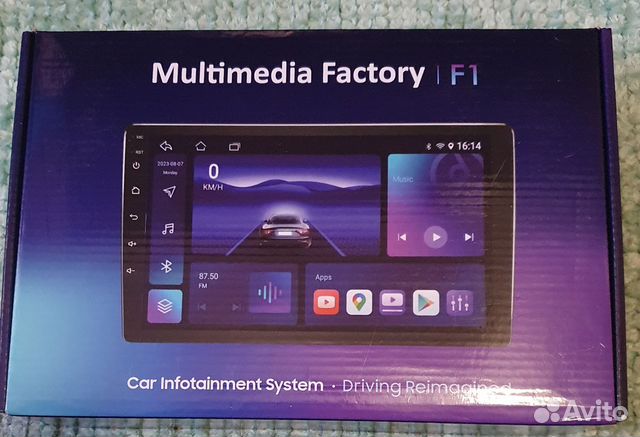 Магнитолы на Андроиде F1 9" 10" купить в Барнауле | Авито