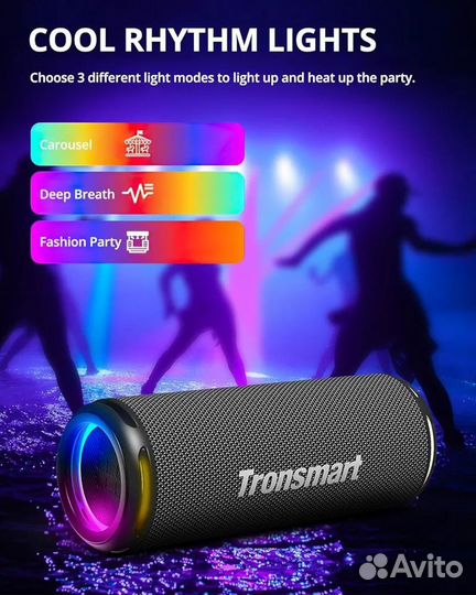 Портативная колонка tronsmart t7, новая