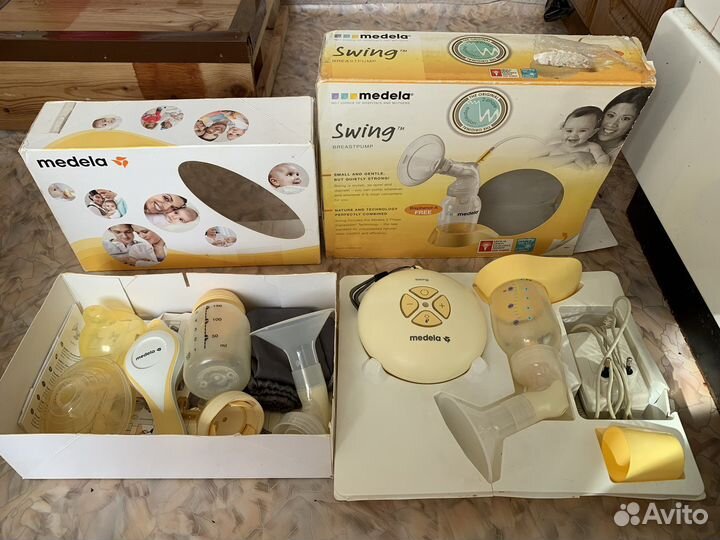 Молокоотсос medela электрический, ручной