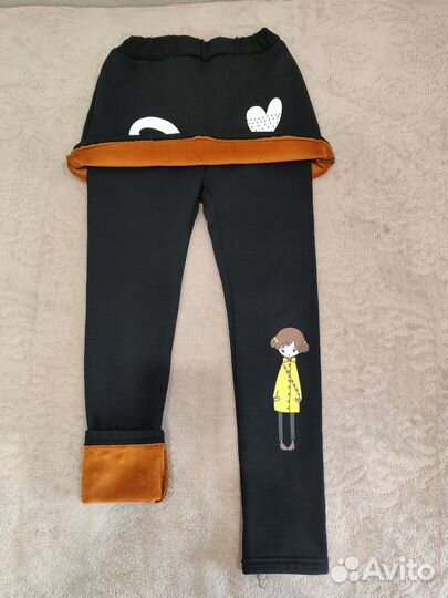 Лосины и юбка на девочку