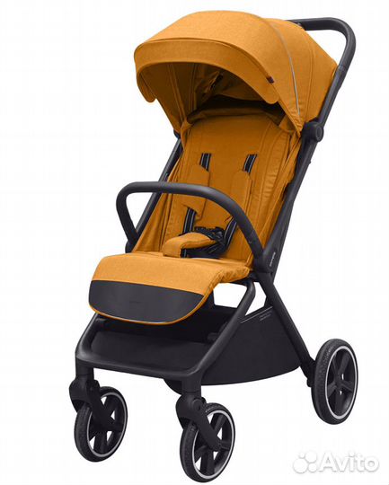 Коляска прогулочная carrello Vento CRL-5516 желтый