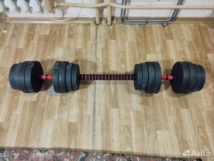Гантели разборные