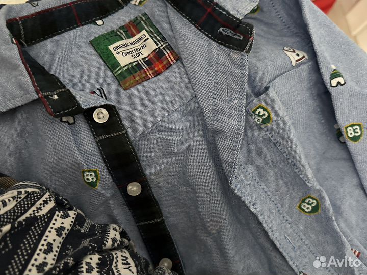 Зимний комплект, одежда для мальчика 92-110 см