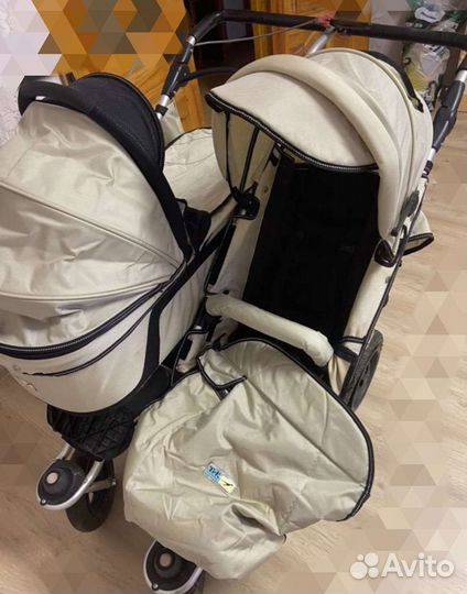 Коляска для двойни tfk