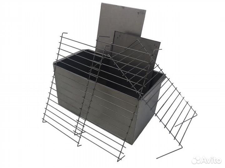 Коптильня Для рыбы-460-3-В-П (К3-0,8бп) высокая, 3
