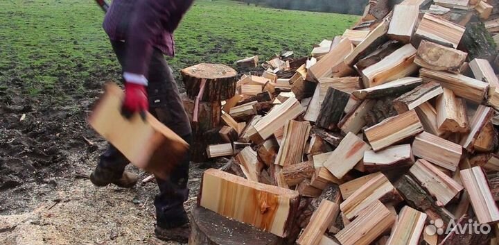 Дрова чурками
