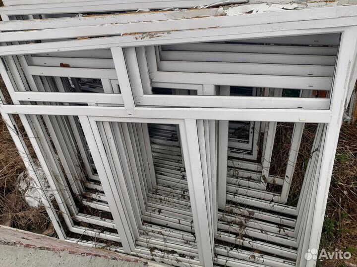 Окна пластиковые панорамные бу