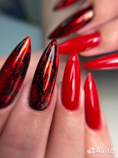 Маникюр,smart-педикюр с покрытием гель-лак