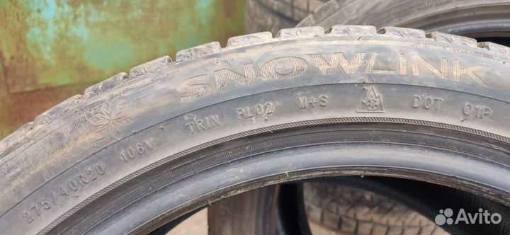 Triangle Snowlink PL02 275/40 R20 и 315/35 R20