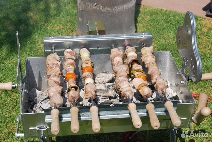 Мангал с электроприводом