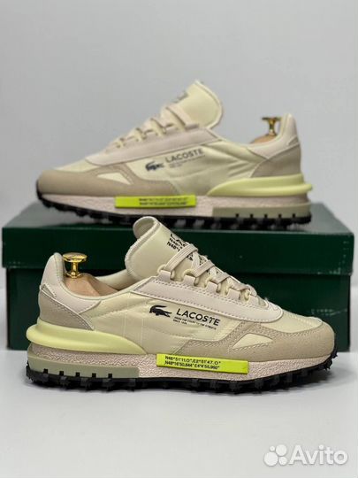 Кроссовки Lacoste Elite жёлтые 6