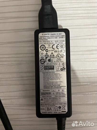 Блок питания для ноутбука samsung 19v 2.1a