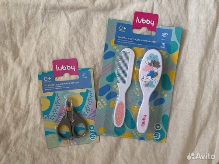 Детские ножницы и расчески Lubby