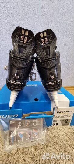 Коньки хоккейные бауер Bauer mach 9.5 fit 2