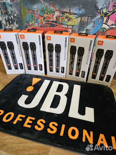 Jbl wireless microphone set вокальные микрофоны