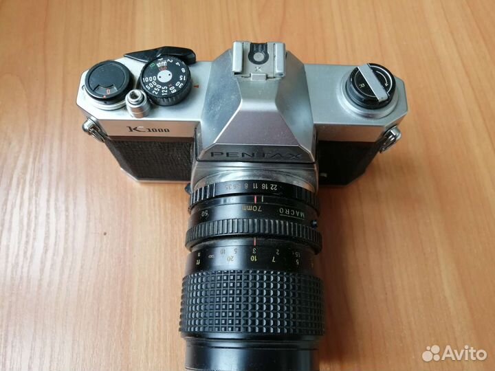Пленочный фотоаппарат pentax К 1000, Зенит Е