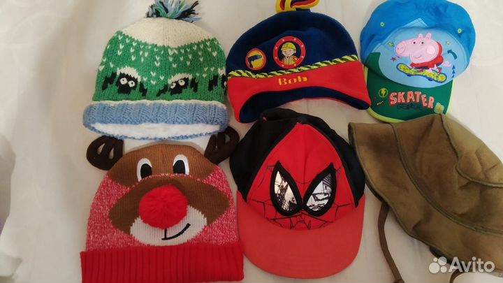 Шапки с супергероями