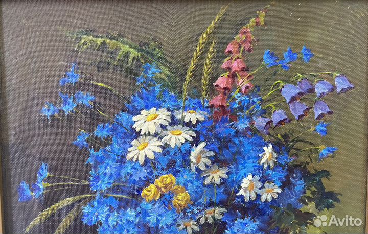 М.20990 Картина Букет Полевых Цветов