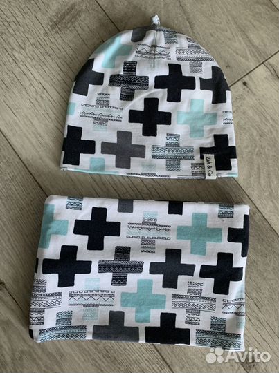 Шапка hm и снуд