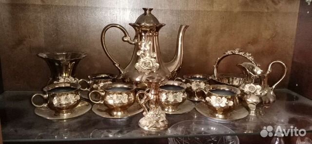 Сервиз чайный - золотой набор