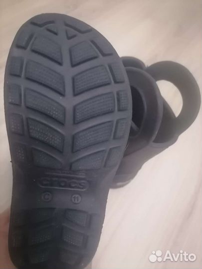 Сапоги резиновые Crocs 28 размер в хор.состоянии