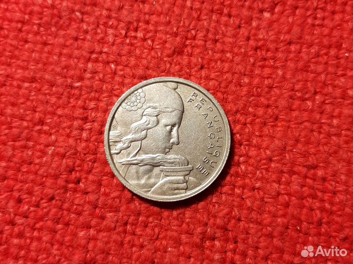 Монеты Франция 4шт 1951/52/55 год набор(VF)