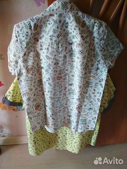Рубашки для мальчика 2 шт. размер 158 и 164