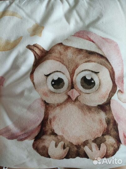 Бортики в кроватку для девочки