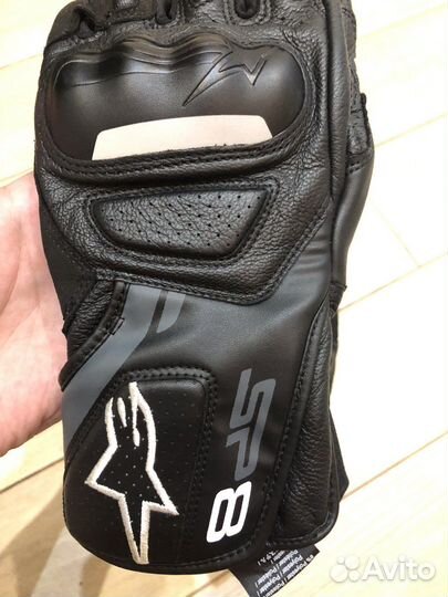 Мото перчатки alpinestars sp-8 v2 leather gloves