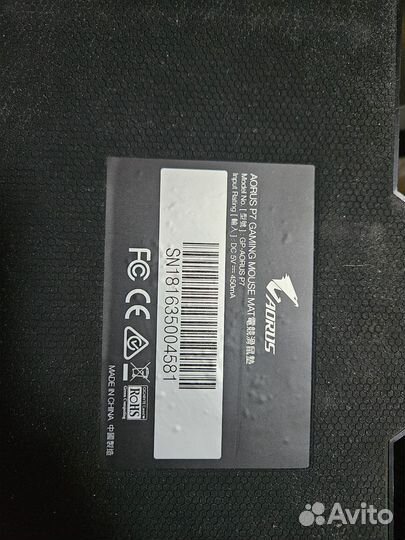 Aorus p7 коврик