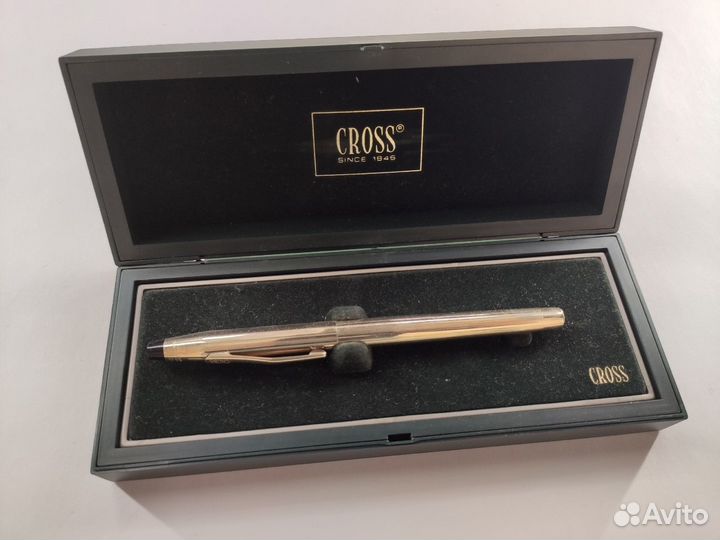 Ручка перьевая cross 1/20 10kt rolled gold