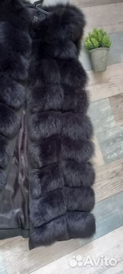 Меховая жилетка