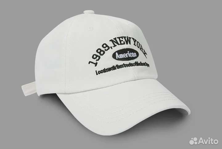 Бейсболка кепка ретро стиль 80х New York 1989 лето