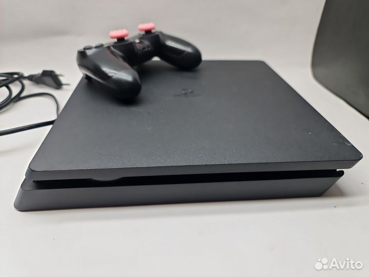 Sony playstation ps4 slim 500gb геймпад+игра