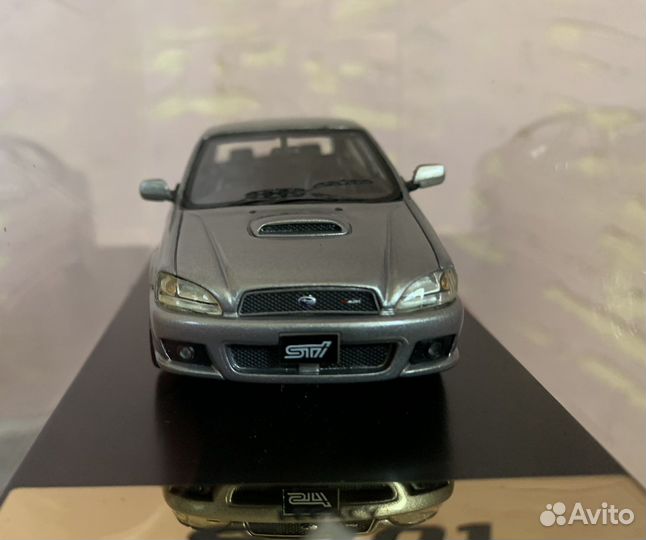 Модель Subaru S401 STi 1:43 gray 300pcs