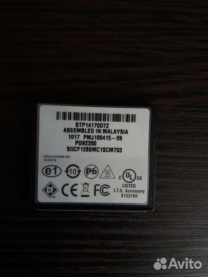 Карта памяти Compact Flash Card Cisco 128MB CF