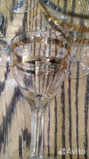 Рюмки с позолотой СССР новые и бу