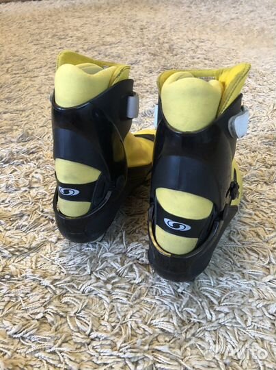 Лыжные ботинки salomon combi 43 р