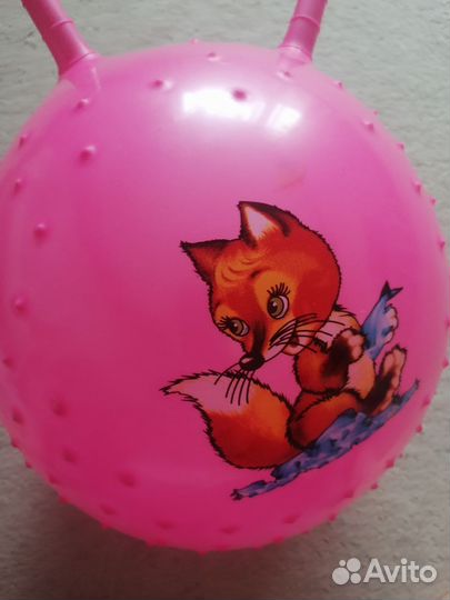 Мяч прыгун детский резиновый