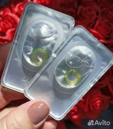 Линзы цветные контактные