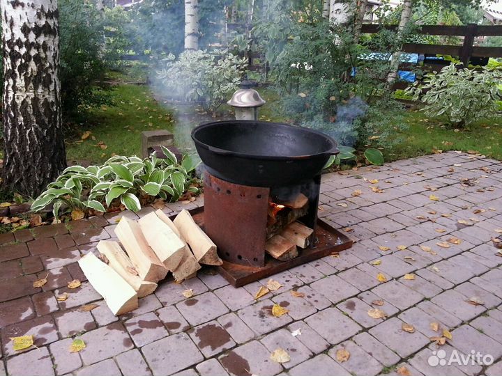 Барашек на вертеле. Плов на открытом огне