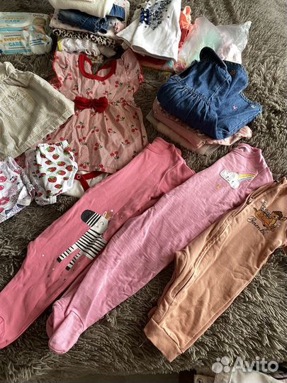 Одежда для девочки пакетом 62-74