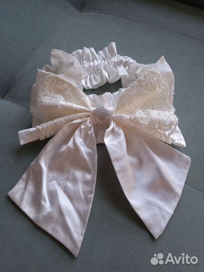 Уголок и бант на выписку