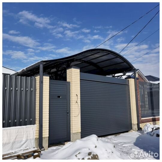 Ворота роллетные Аlutech