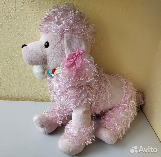 Мягкая игрушка розовый пудель