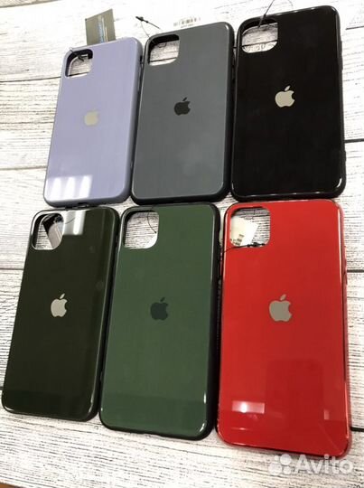 Стеклянный чехол для iPhone 11 Pro Max