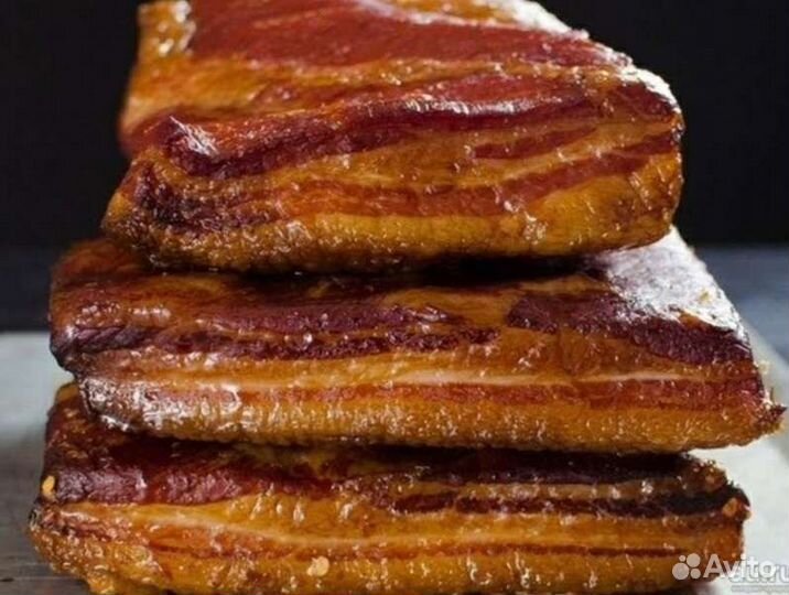 Сало горячего копчения