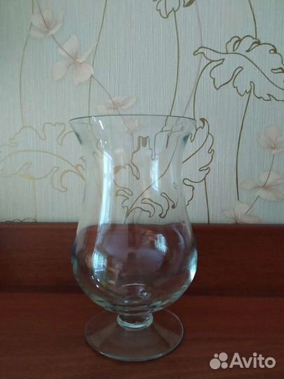 Вазон стеклянный