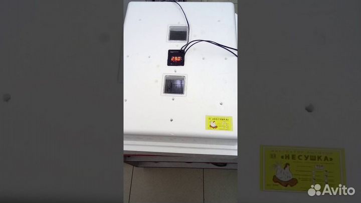 Инкубатор Несушка до 104 яиц гигрометр, вентилятор