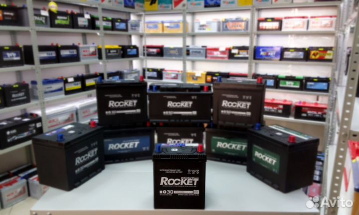 Корейские аккумуляторы Rocket 40 Ah (Доставка)